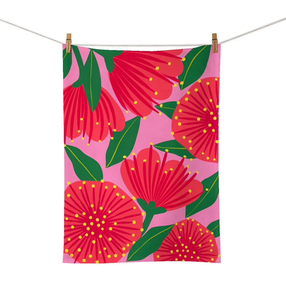 Tea Towel - Bright Botanicals