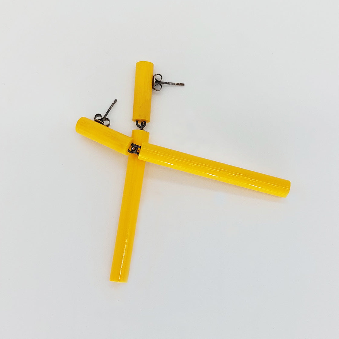 Jen Laracy - Earring - Yellow Stud