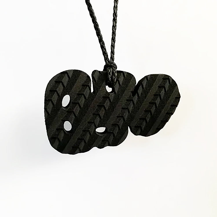 Kereama Taepa: Heitiki - Niho - Angled - Black