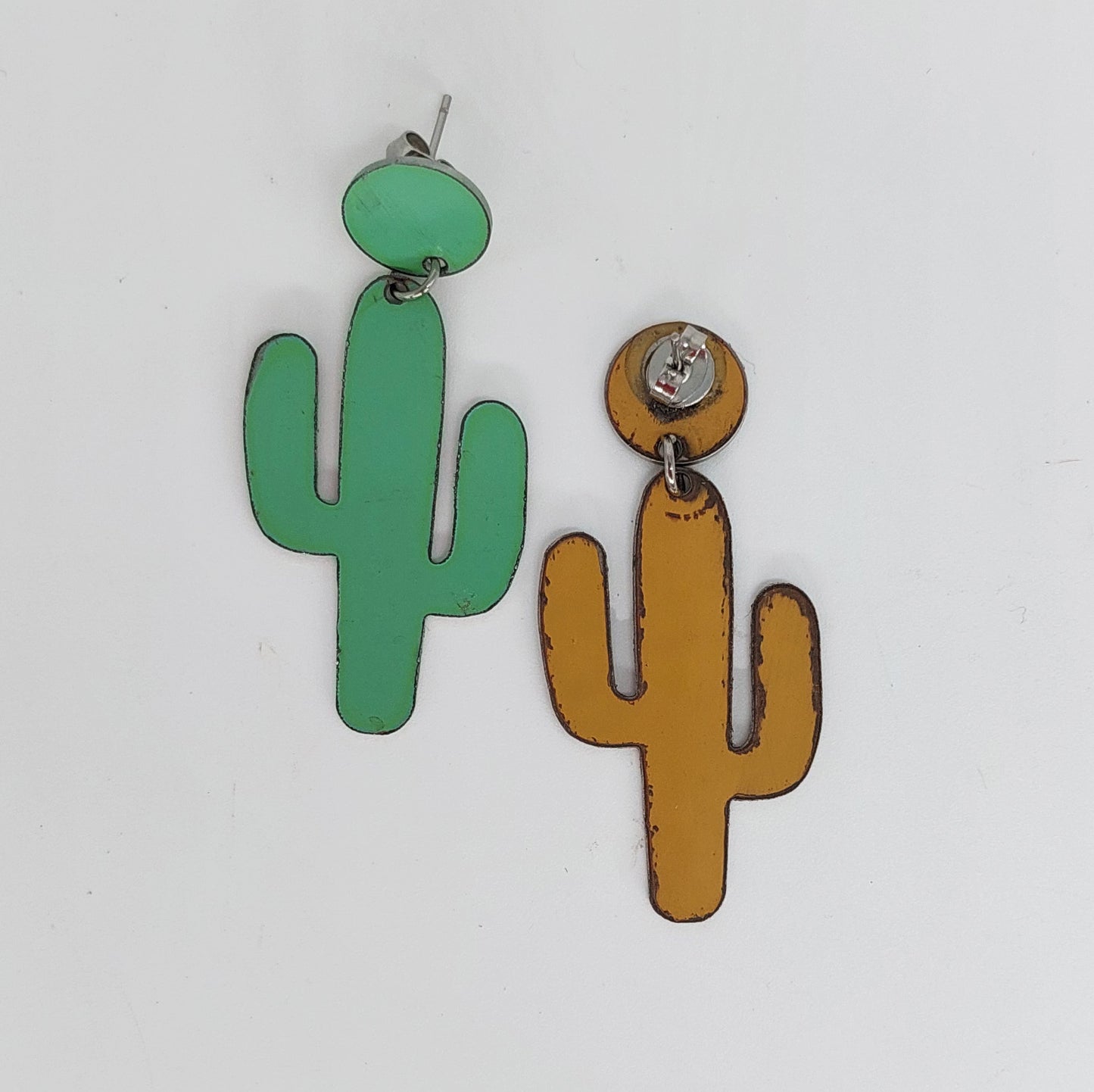 Cacti Earrings-Sage
