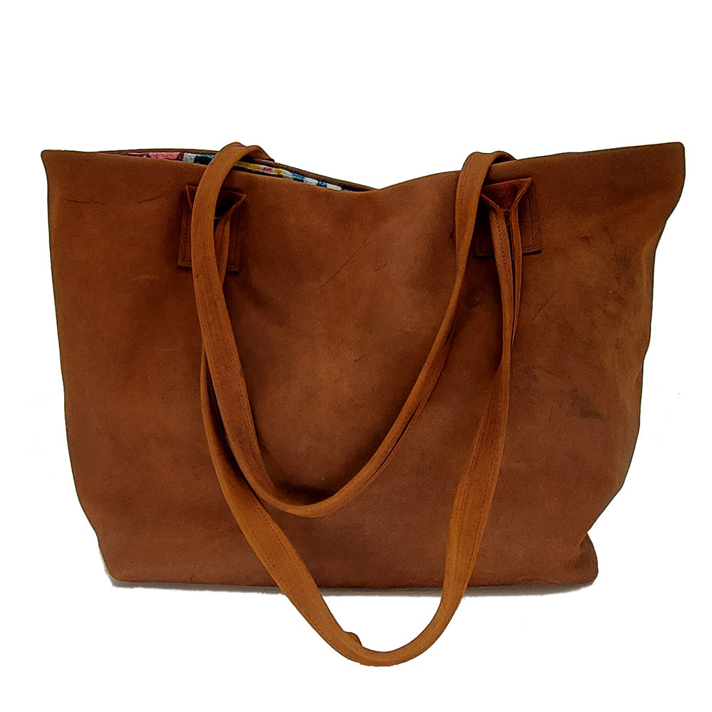 Marlarki Bag: Brown Leather