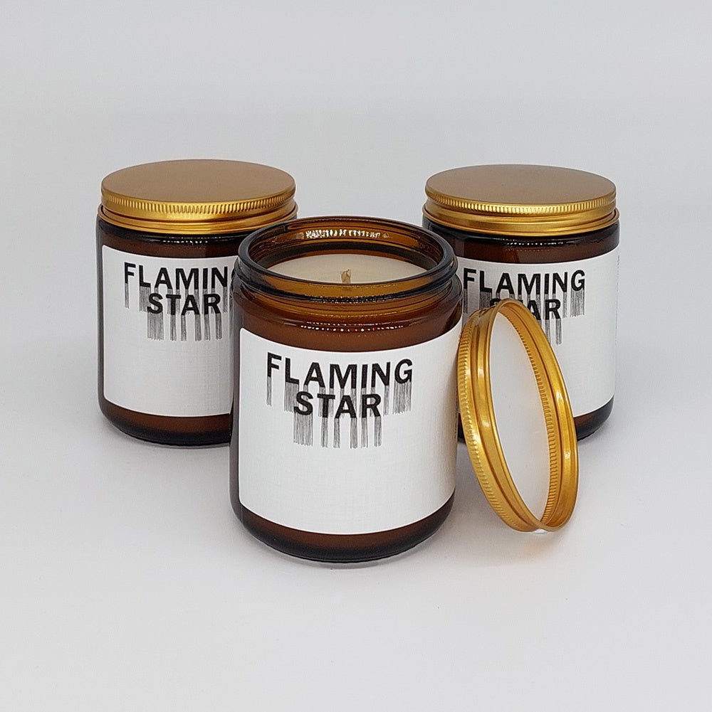 Flaming Star - Scented Candle