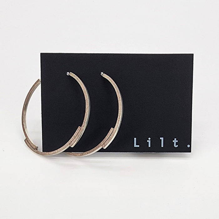 Lilt Jewellery: Earrings - Geometric Hoops