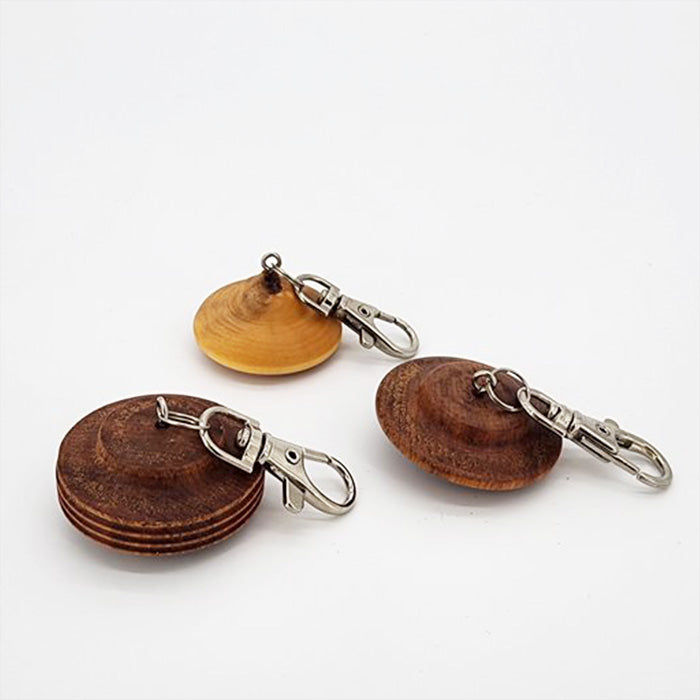 Tony Pemberton: Wood UFO Keyrings