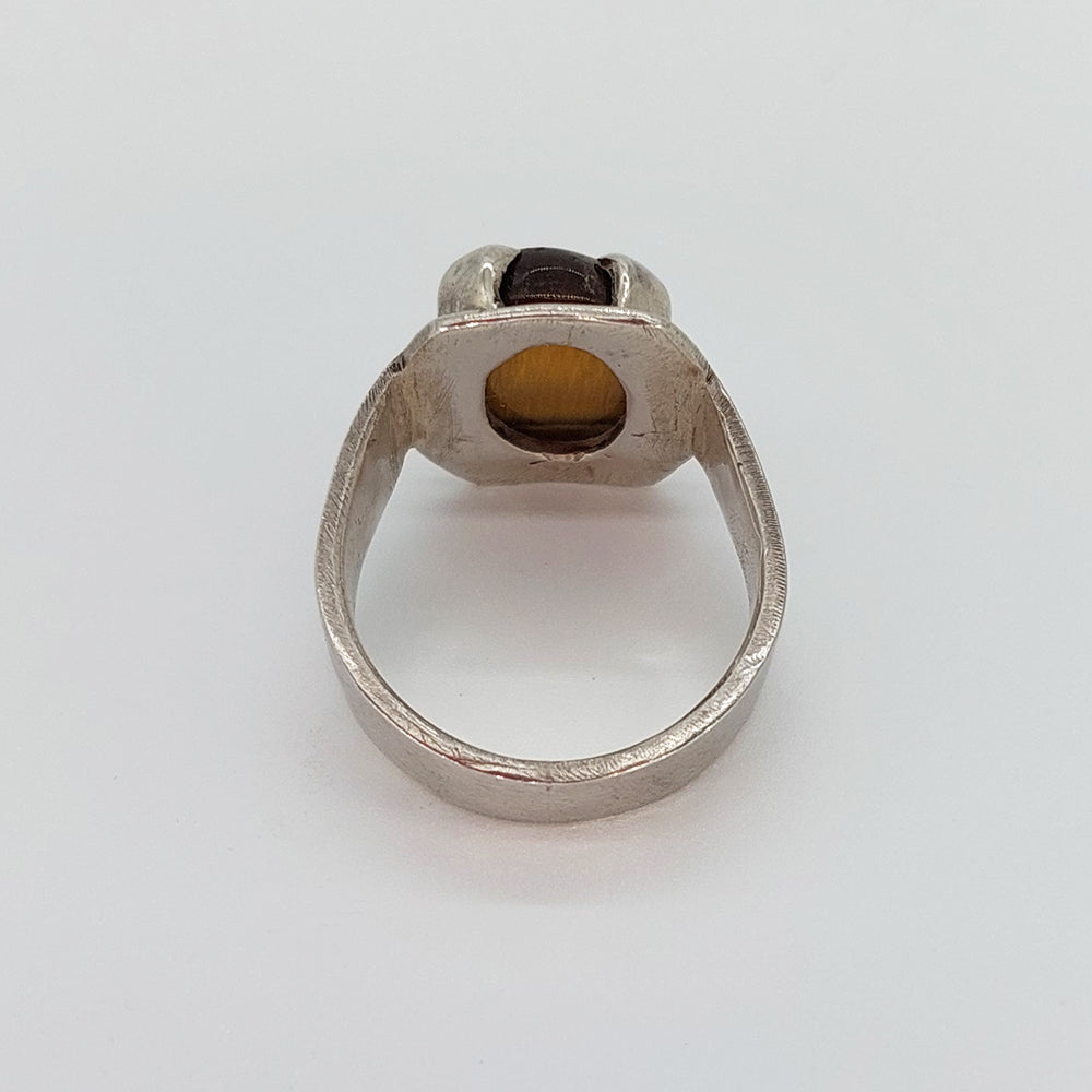 Claw Set Ring - Tiger's Eye