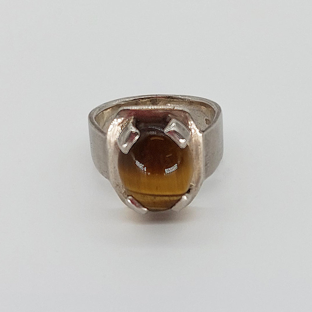 Claw Set Ring - Tiger's Eye
