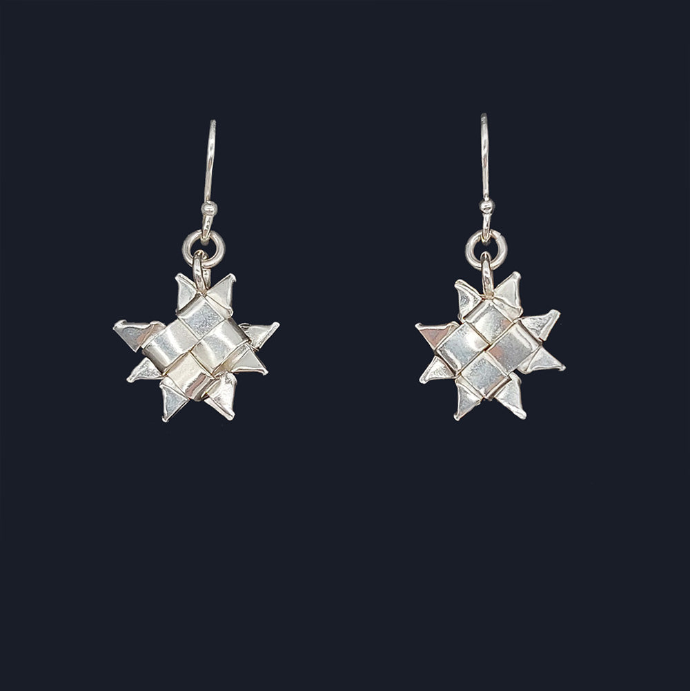 Whetū Earrings - Silver