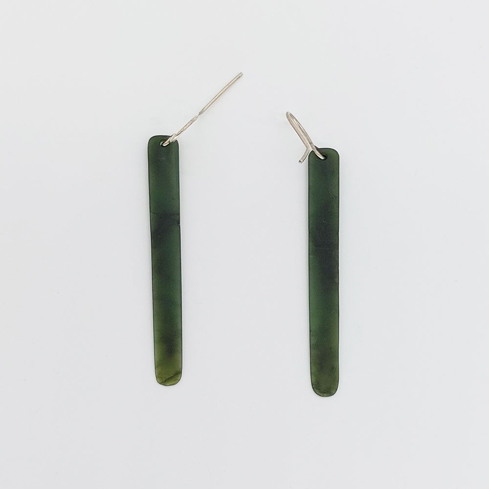 Pounamu Earrings - Long