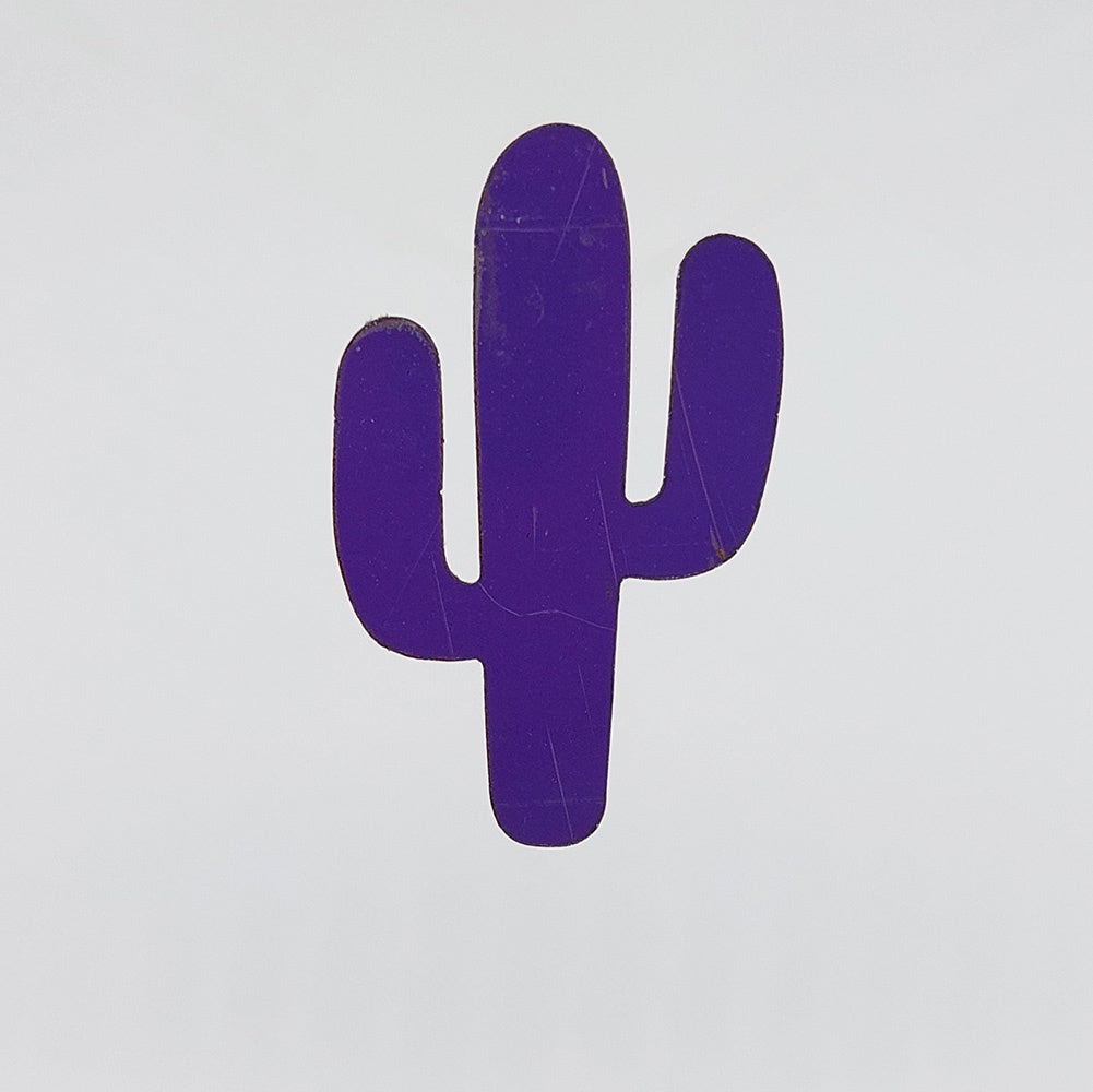 Cactus Pin - Purple