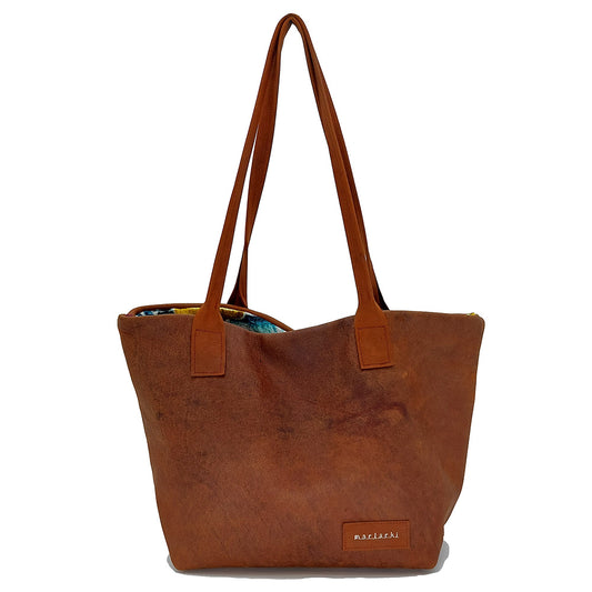 Marlarki Bag: Brown Leather
