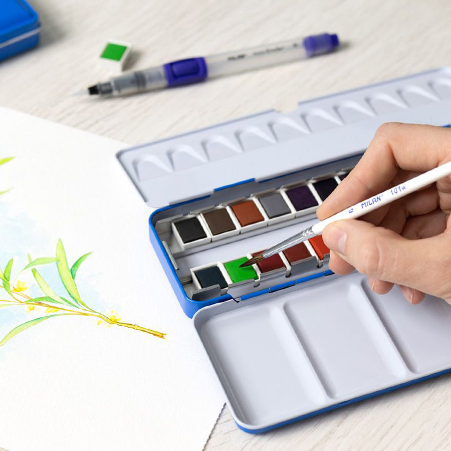 Milan - Watercolour Paint Set of 12