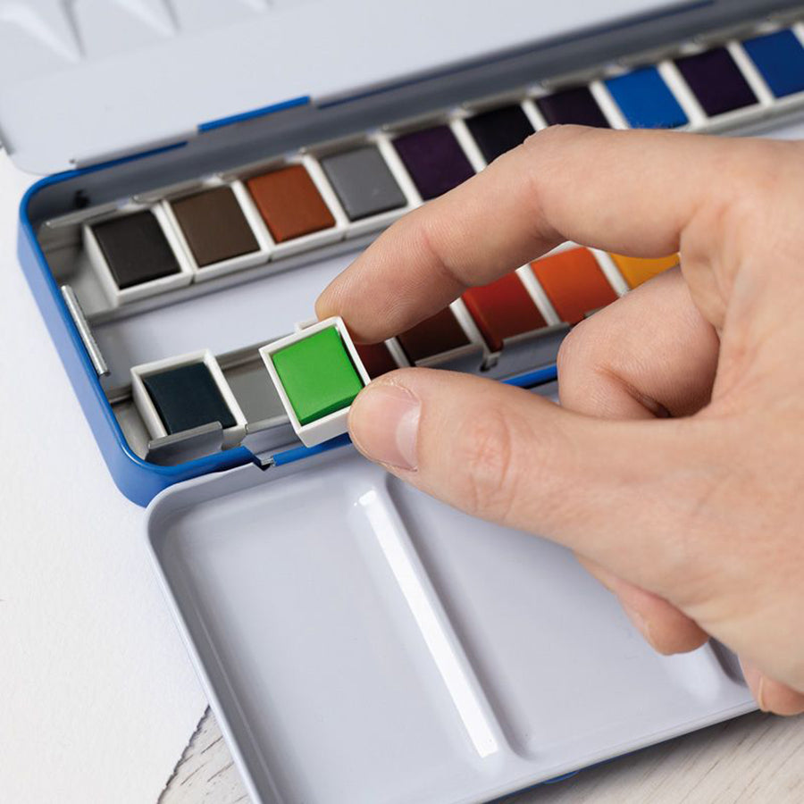 Milan - Watercolour Paint Set of 12