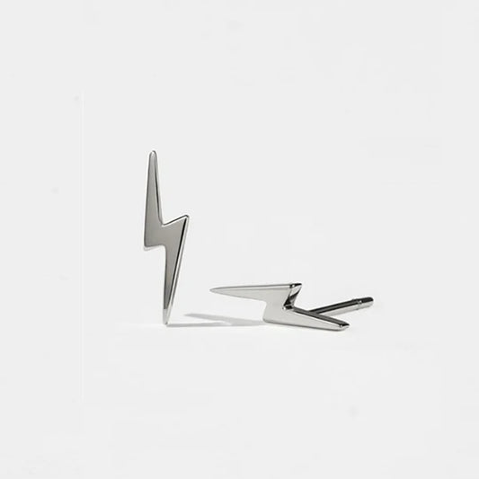 Nell x Meadowlark  - Lightning Stud Earrings - Sterling Silver