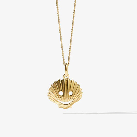 Nell x Meadowlark - Shell Necklace - Gold Plated