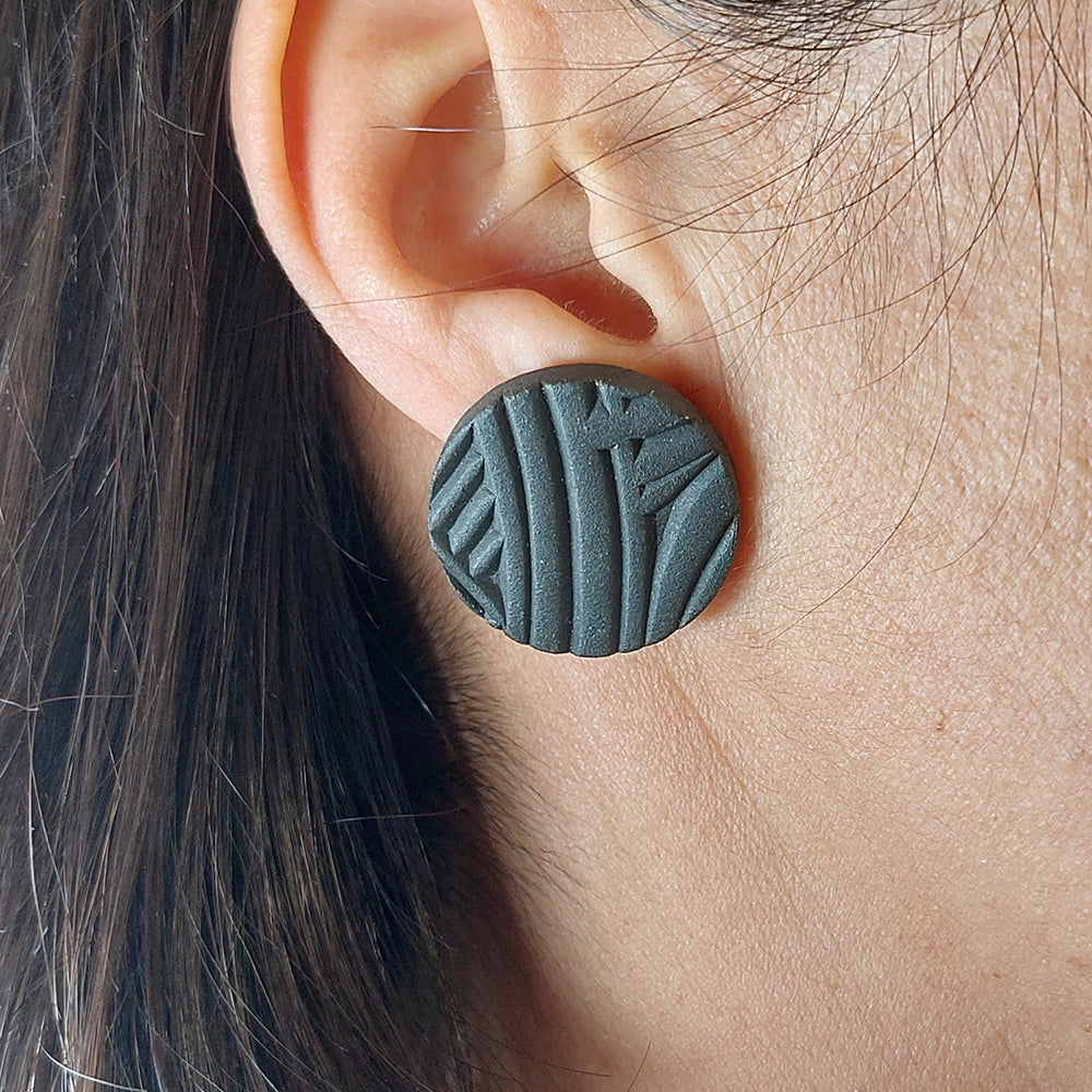 Taonga Earrings - Large Studs