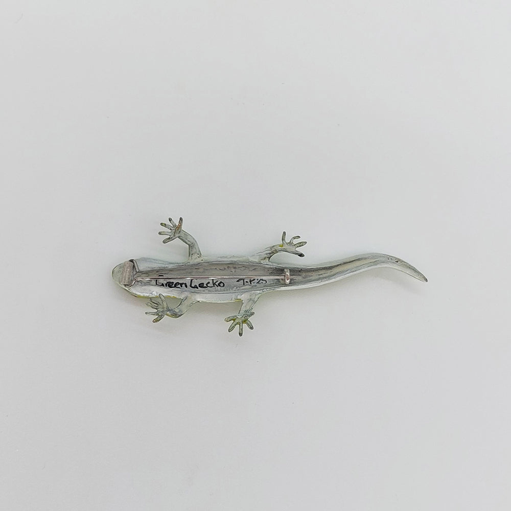Gecko Brooch