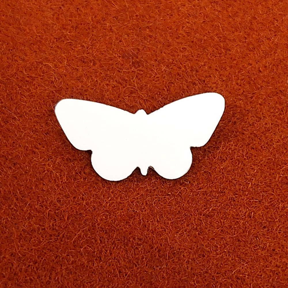 Warwick Freeman: White Butterfly Brooch