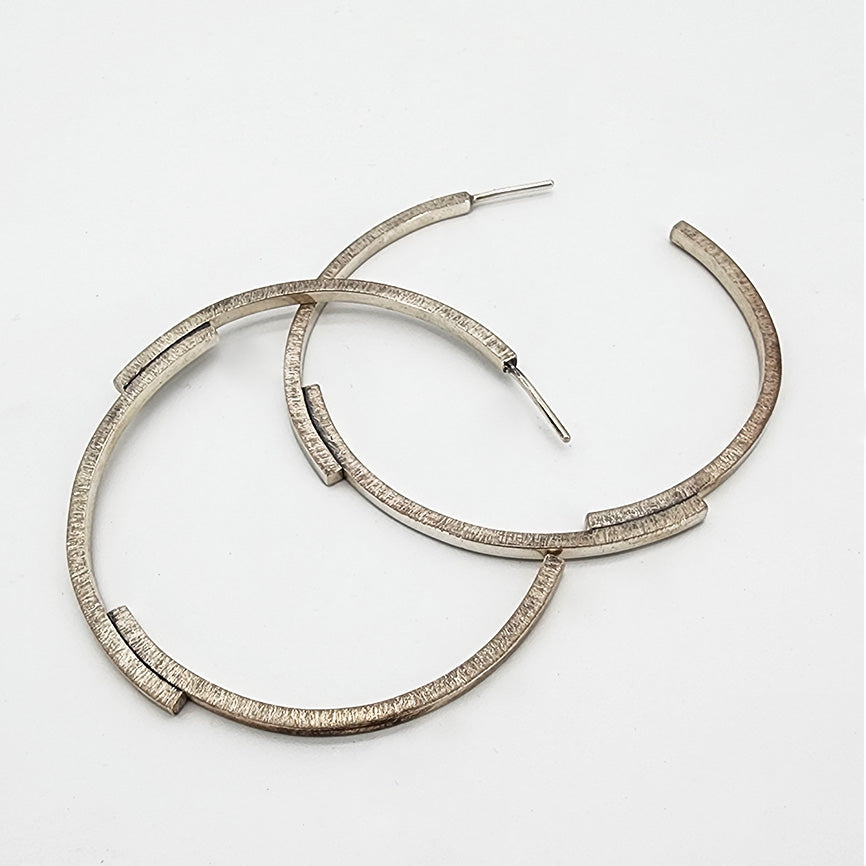 Lilt Jewellery: Earrings - Geometric Hoops