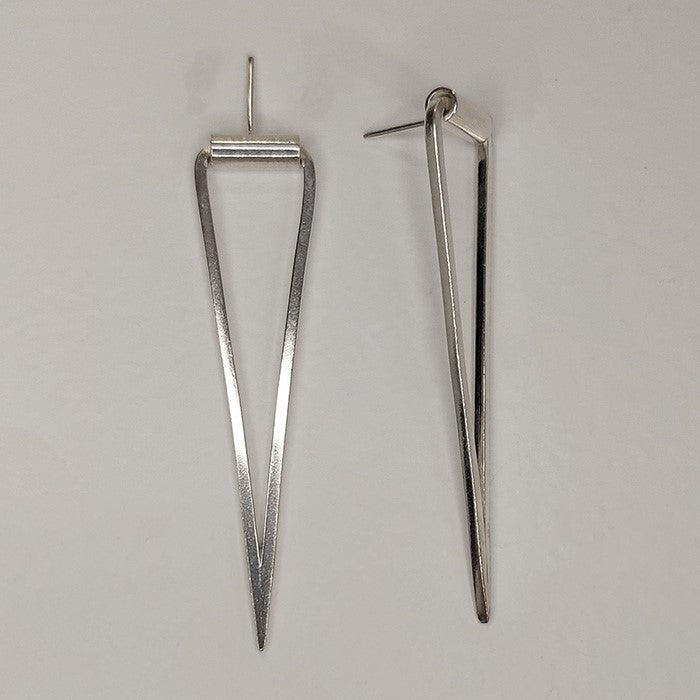 Lilt Jewellery: Earrings - Long Triangle Studs